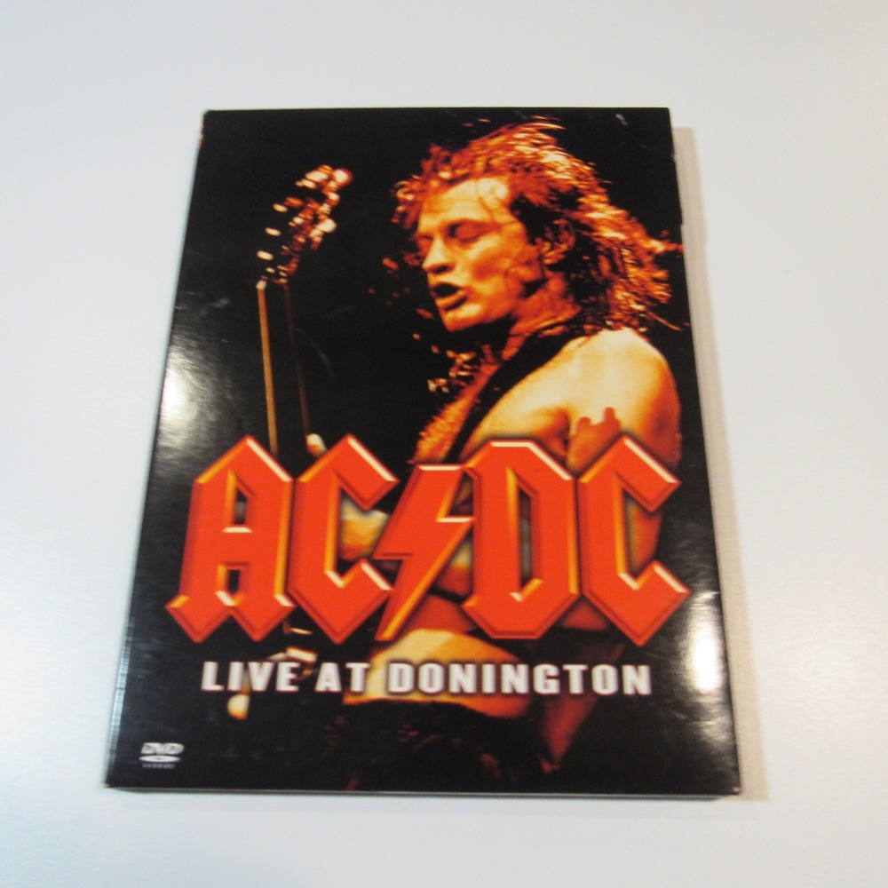 AC/DC Live At Donington DVD Concert Film Angus Young Rock Music Video‎